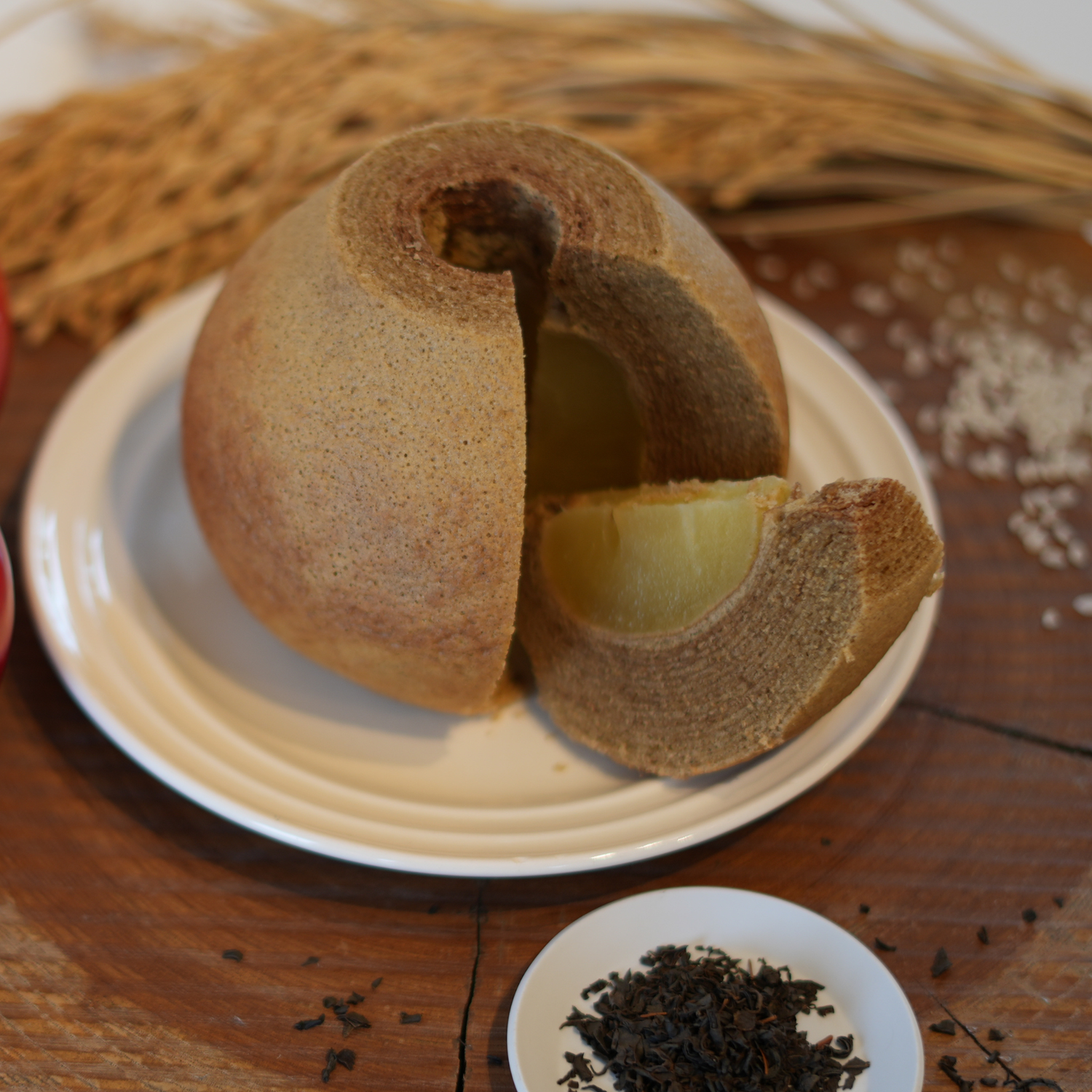 白山米粉の加賀和紅茶アップルクーヘン【箱入】